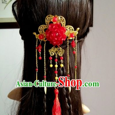 Handmade Chinese Classical Hair Accessories Barrettes Hairpin Hair Sticks Hair Jewellery Hairpins