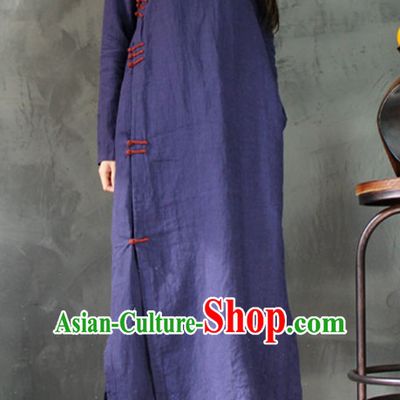 Chinese Traditional Mandarin Long Robe or Women