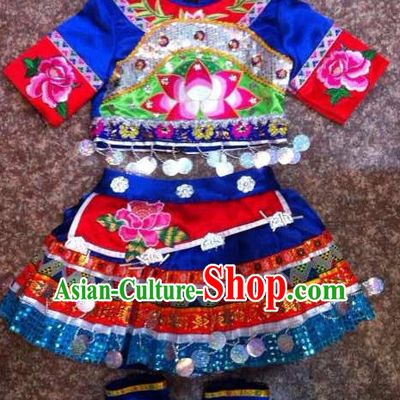 Traditional Chinese Dance Costumes for Kids