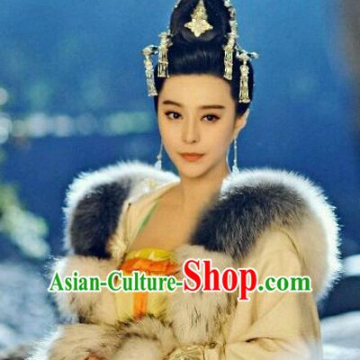 Handmade Chinese Palace Princess Wigs and Hair Accessories