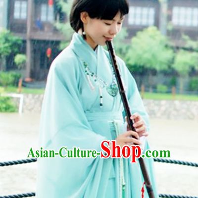 Ancient Chinese Hanfu Clothes Complete Set for Girls