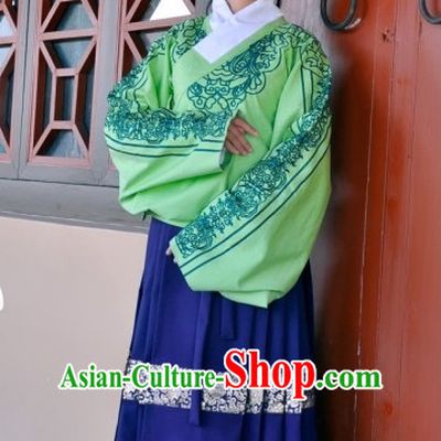 Chinese Ancient Ming Dynasty Garment Clothes Complete Set for Women