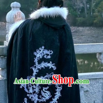 White China Ancient Cultural Garment Hanfu Mantle Clothes