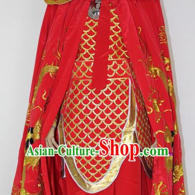 China Emperor Costumes and Mantle Complete Set for Men