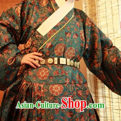 Chinese Ancient Knight Costumes and Belt Complete Set
