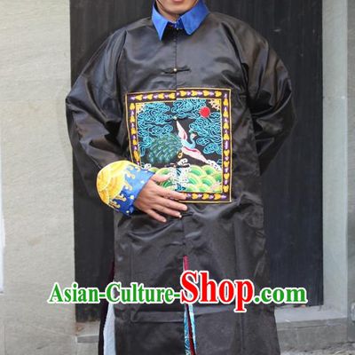 Chinese Ancient Official Costumes and Hat Complete Set for Men