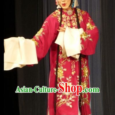 Chinese Traditonal Beijing Opera Long Robe for Women