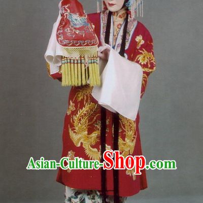 Chinese Traditonal Beijing Opera Brides Wedding Dress