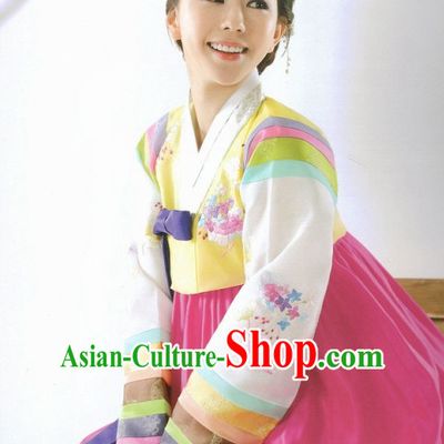 Korean Han Bok Suit Folk Clothing for Women