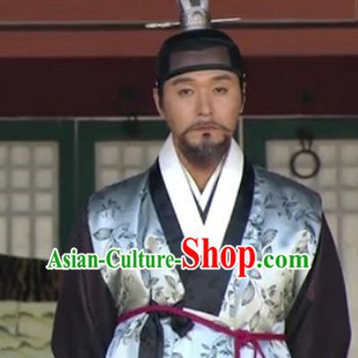 Ancient Korean Palace Government Official Headwear for Men
