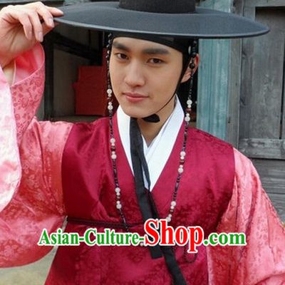 Ancient Korean Black Male Net Hat