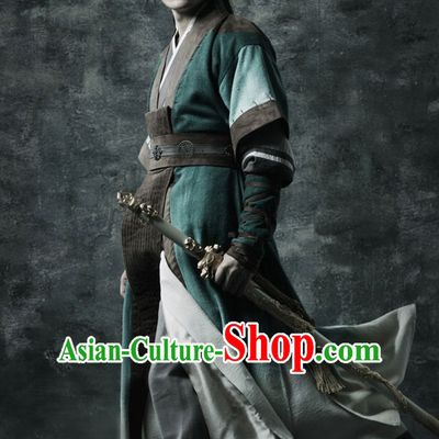 Ancient Korean General Costume and Hat Complete Set