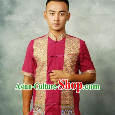 Thailand Traditional National Blouse for Men