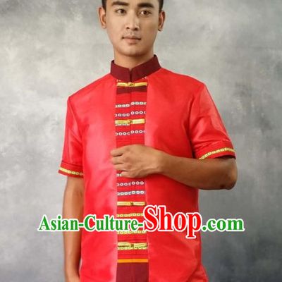 Thailand Traditional National Blouse for Men