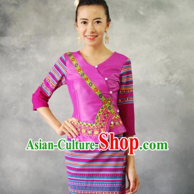 Thailand Traditional Uniform Complete Set for Women