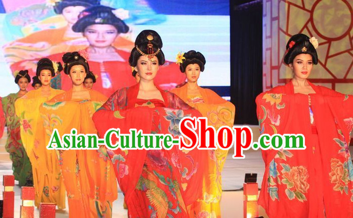 Ancient Empress Long Tail Peony Phoeinx Clothing Wigs and Hair Jewelry Ancient Empress Long Tail Peony Phoeinx Clothing Wigs and Hair Jewelry