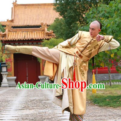 Qing Palace Prince Long Robes Clothing Complete Set