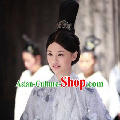 Ancient Noblewoman Black Wigs