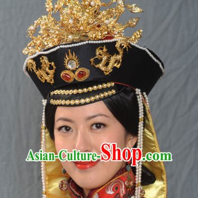 Chinese Ancient Imperial Empress Wedding Phoenix Hat