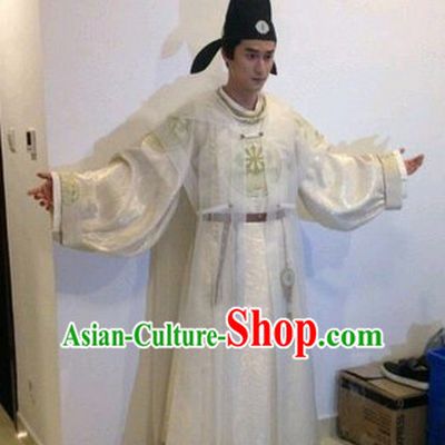 Tang Dynasty Official Clothes and Hat Complete Set for Men