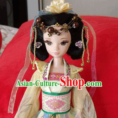 Tang Black Wigs and Hair Accessories