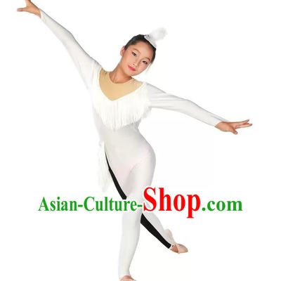 Chinese Style Gymnastics Leotards Dance Outfit