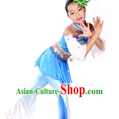 Folk Dance Costumes and Headpieces for Kids.