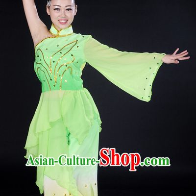 China Folk Dance Wear and Headpieces for Girl