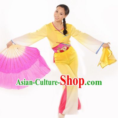 Folk Handkerchief Dance Uniform for Women