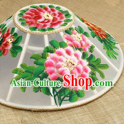 Ancient Korean Hands Painted Female Hat