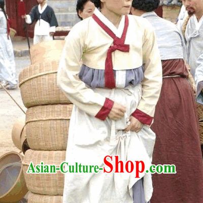 Ancient Korean Civilian Female Clothing.