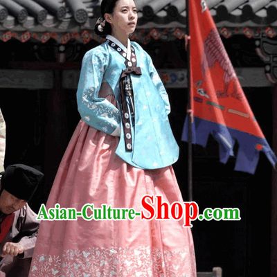Ancient Korean Princess Hanbok Clothes for Women