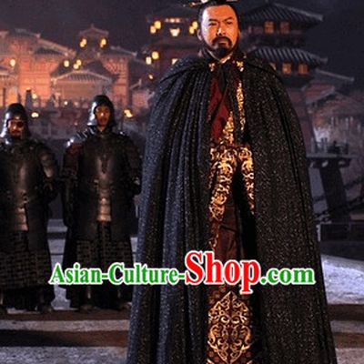 Ancient King Emperor Costumes and Head Piece for Men