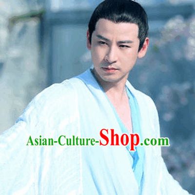 Ancient Chinese Young Men Black Wigs