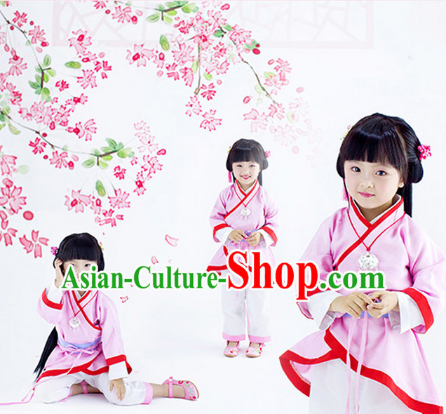 Chinese hanfu costumes for Kid Chinese hanfu costumes for Kid