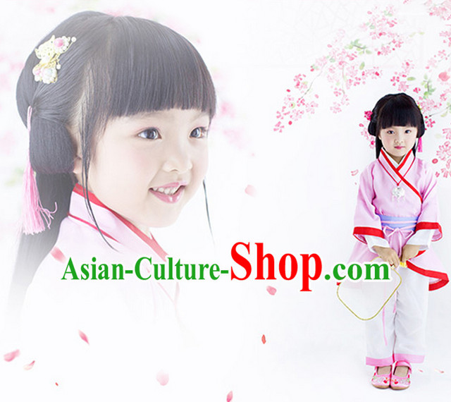 Chinese hanfu costumes for Kid Chinese hanfu costumes for Kid