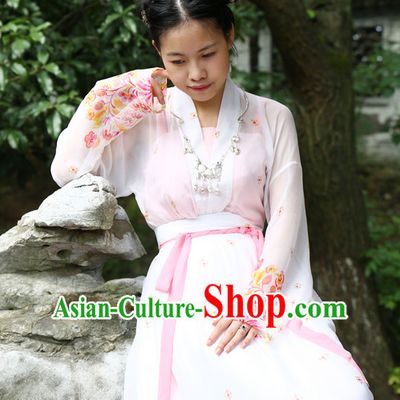 Ancient Asian Hanfu Halloween Costumes Plus Size Dresses online Shopping