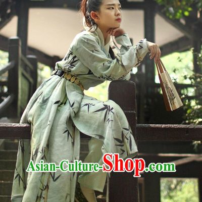 Ancient Chinese Style Bamboo Halloween Costumes Plus Size Costume online Shopping