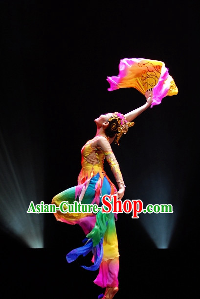 Top Phoneix Fan Dancing Costume Top Phoneix Fan Dancing Costume