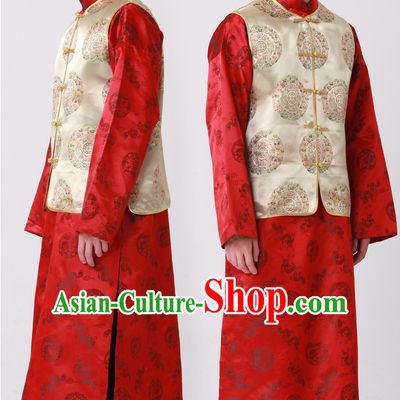 Chinese Classic Bridegroom Wedding Dresses