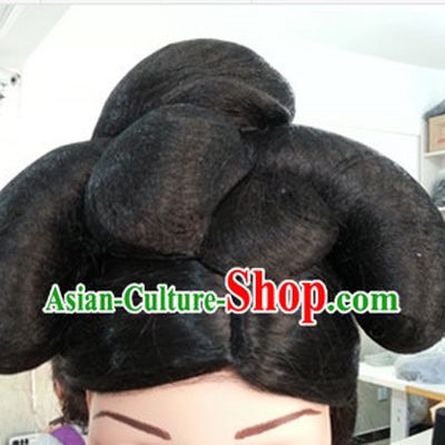 Chinese Traditional Hair extensions Wigs Fascinators Toupee Hair Pieces Full Wigs
