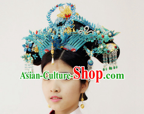 Qing Palace Imperial Empress Phoenix Hair Accessories Qing Palace Imperial Empress Phoenix Hair Accessories