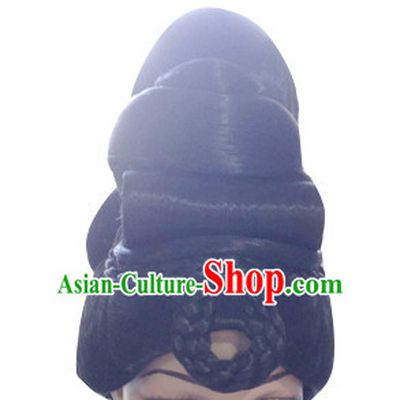 Chinese Traditional Wigs Hair Extensions Lace Front Wig Hair Pieces for Women