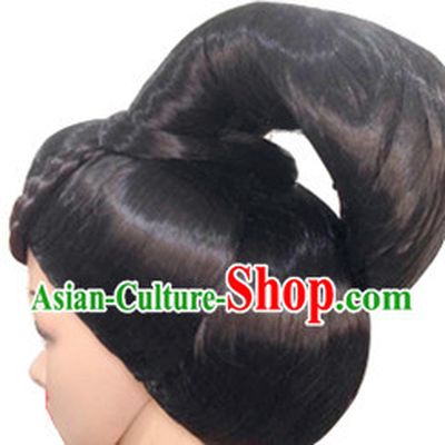 Chinese Classic Wigs Hair Extensions Lace Front Wig Hair Pieces for Ladies