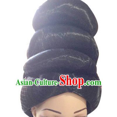 Chinese Classic Wigs Hair Extensions Lace Front Wig Hair Pieces for Ladies