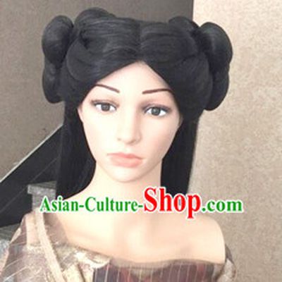Chinese Ancient Fairy Halloween Lady Wigs