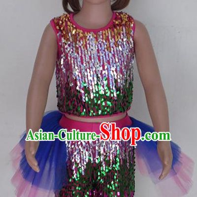 Fish Dancing Chinese Teenagers Classical Dance Costume for Competition