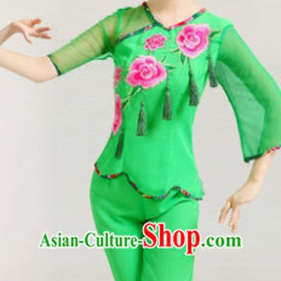 Chinese Dance Costume Dancewear Discount Dane Supply Clubwear Dance Wear China Wholesale Dance Clothes for Girls