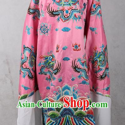 Embroidered Chinese Dragon Robe Opera Costumes Chinese Clothing Opera Mask Cantonese Opera Chinese Culture