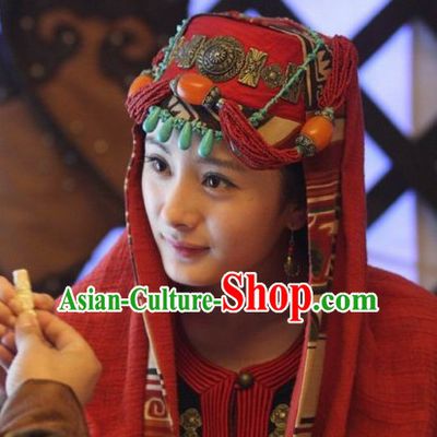 Ancient Chinese Ethnic Princess Hat